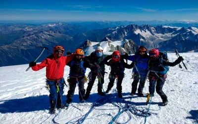 Ο ΣΧΟ Βέροιας στο Mont Blanc